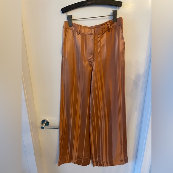 “Toasted Nut” wide leg dress pants - Picture 4 of 5